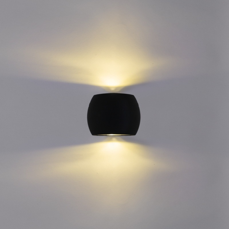 Настенный светильник  86008-9.2-002TLB LED2*3W BK Reluce