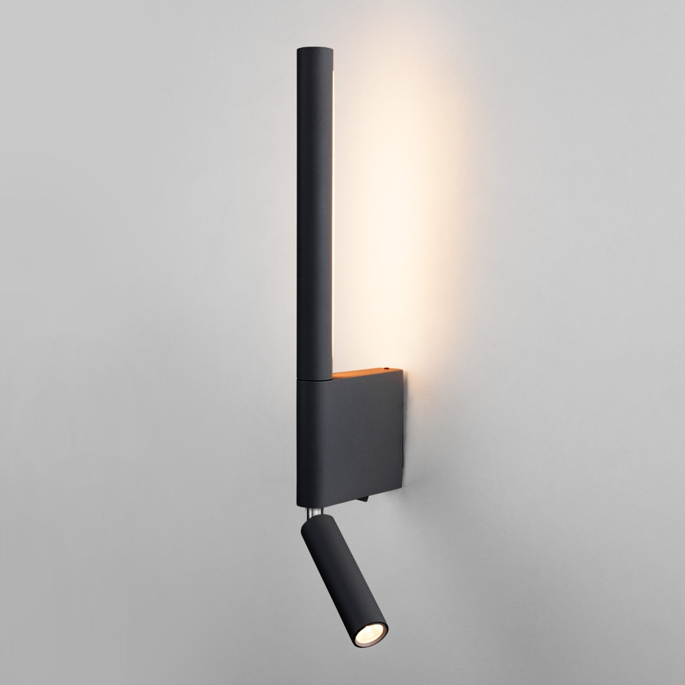 Настенный светильник Sarca 40111/LED черный Elektrostandard