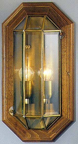 Настенный светильник Cremasco 1055/2LN sat brunito