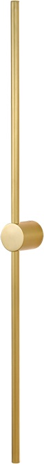 Настенный светильник 15000 15101/A brass Newport