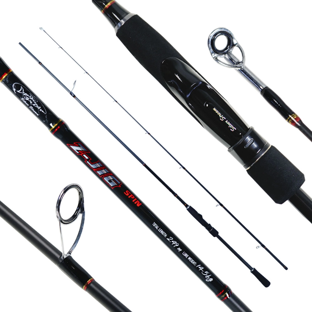Спиннинг Silver Stream Z-Jig ZJ249 штекерный 2,49м 14-56гр