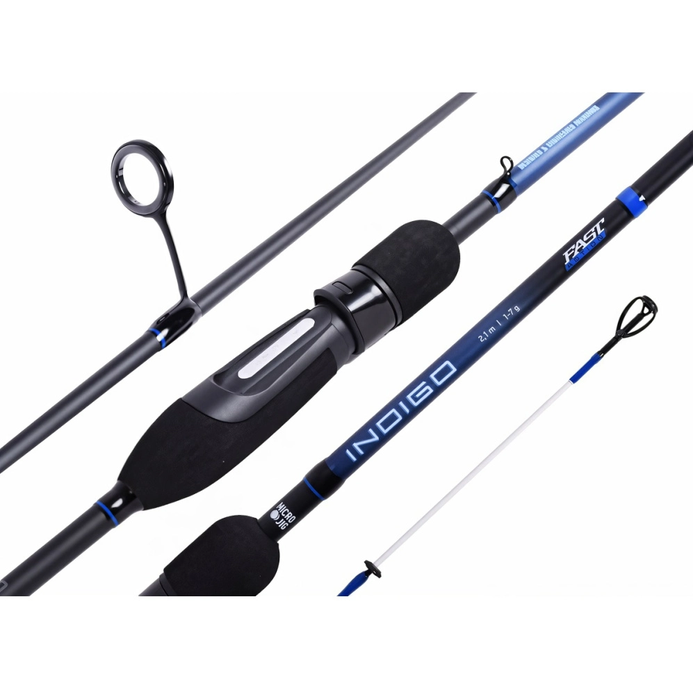 Спиннинг Maximus Indigo Micro-Jig-S 19UL штекерный 1,9м 0,8-5гр