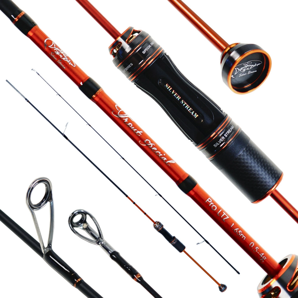 Спиннинг Silver Stream Trout Special Pro LTZ  TSP 541UL штекерный 1,65м 0,5-4гр