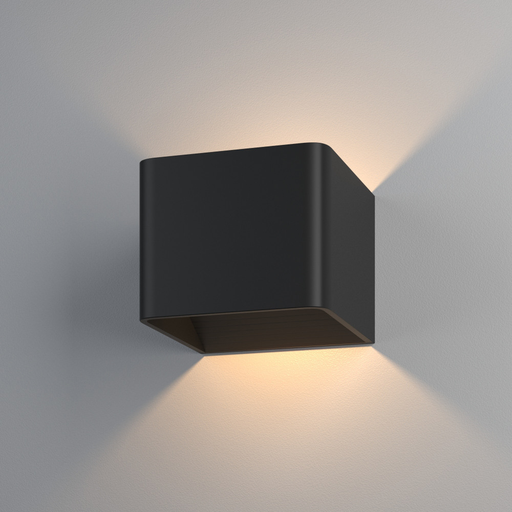 Настенный светильник Corudo MRL LED 1060 черный Elektrostandard