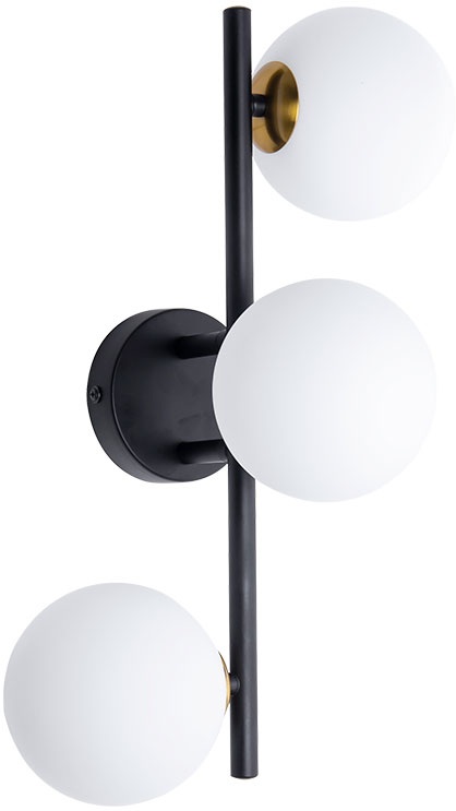 Настенный светильник Gemini A2243PL-3BK Arte Lamp
