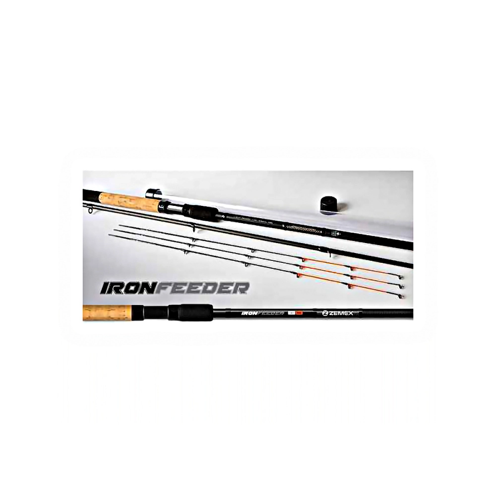 Удилище Zemex Iron Light Feeder 11 ft фидерное, штекерное 3,3м до 50гр