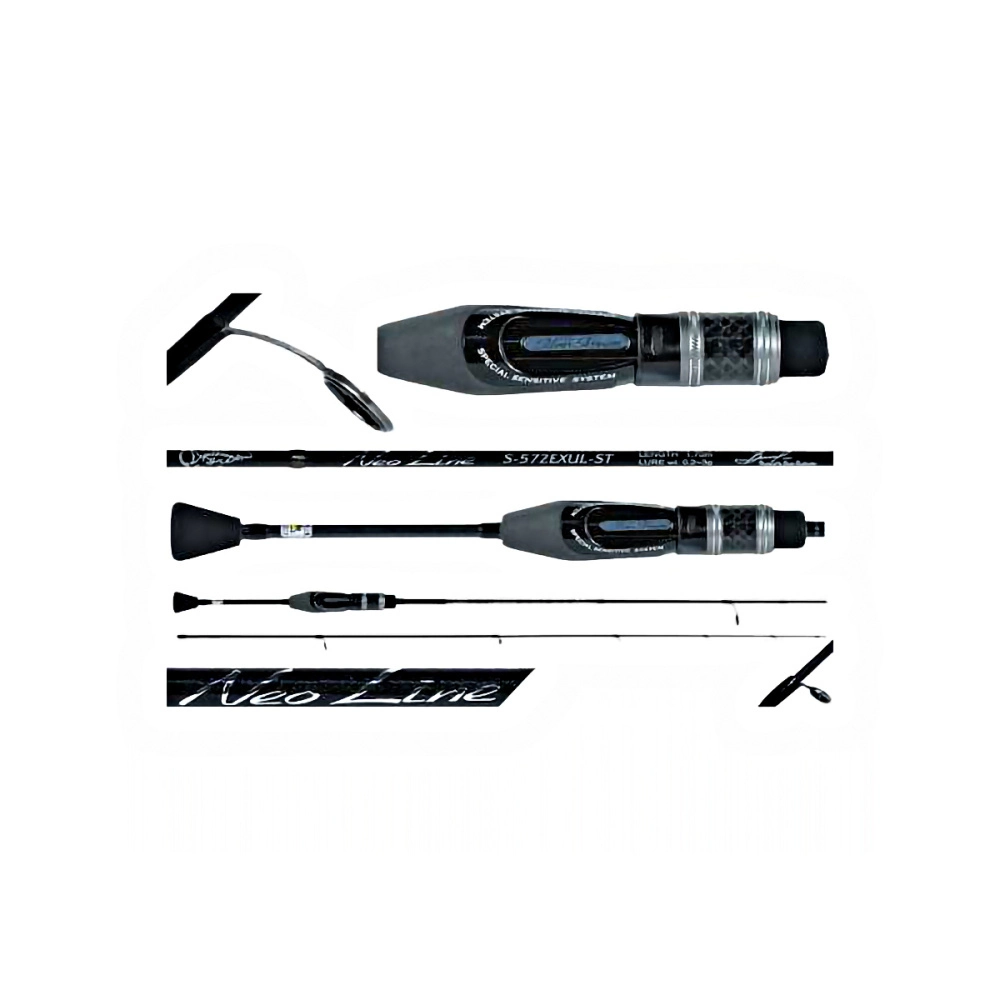 Спиннинг Silver Stream Neo Line NL572EXUL Solid штекерный 1,7м 0,2-3гр