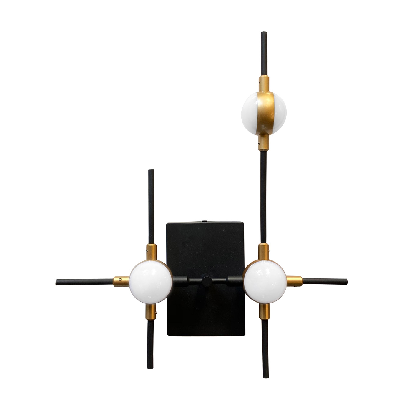 Настенный светильник MB18001067-3A black/gold Molecular Illuminati
