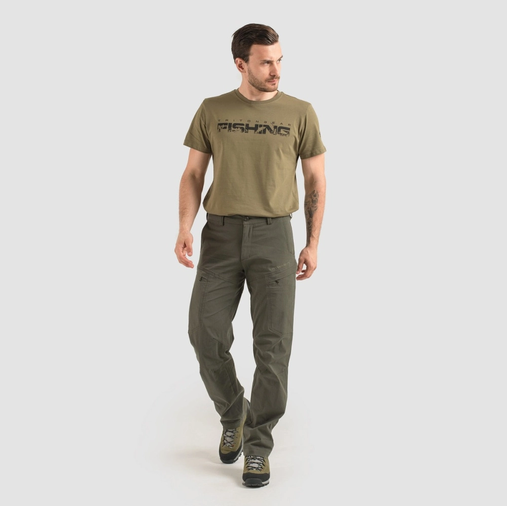 Брюки TritonGear (CanvasStretch) летние, тактические р.36-32 хаки