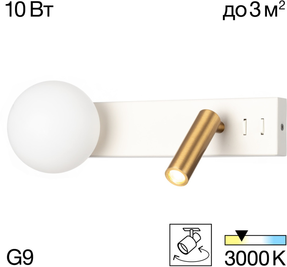 Настенный светильник Декарт CL704450 Citilux