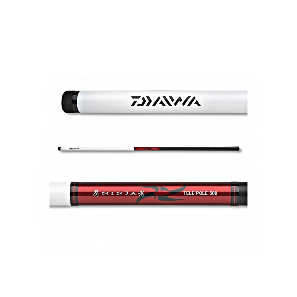 Удилище Daiwa Ninja Tele-pole маховое, телескопическое 4м, без колец