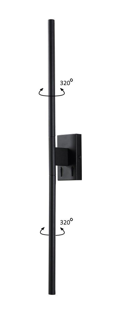 Настенный светильник LARGO AP12W BLACK Crystal Lux