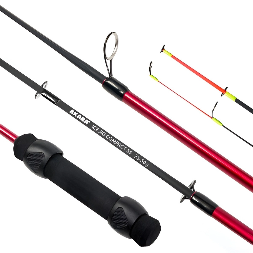 Удочка зимняя Akara Ice Jig Compact 55см до 50гр (2 секции)