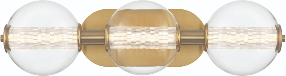 Настенный светильник Atomo QN-ATOMO-3W-BG Eurofase