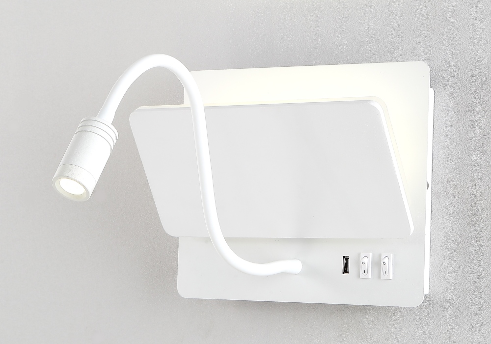 Настенный светильник CLT 226W250USB WH Crystal Lux