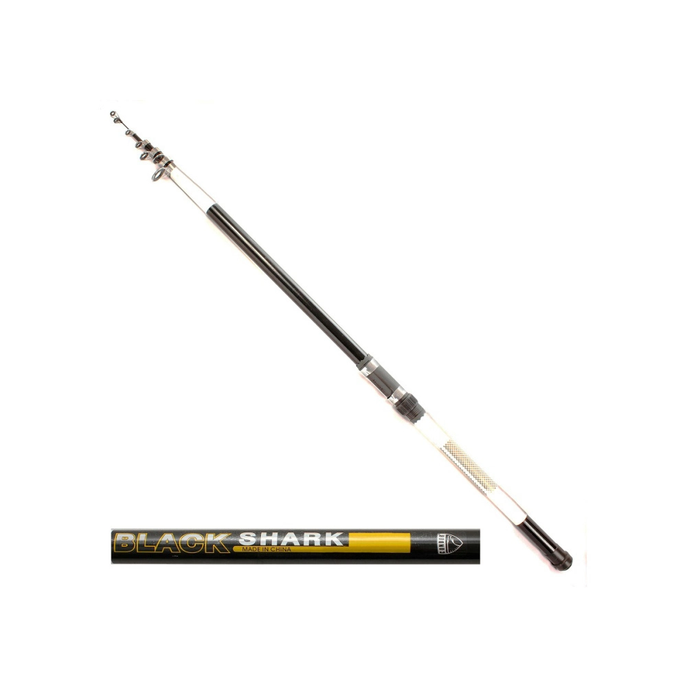 Удилище Condor Black Shark телескопическое 6м 10-25гр, с кольцами
