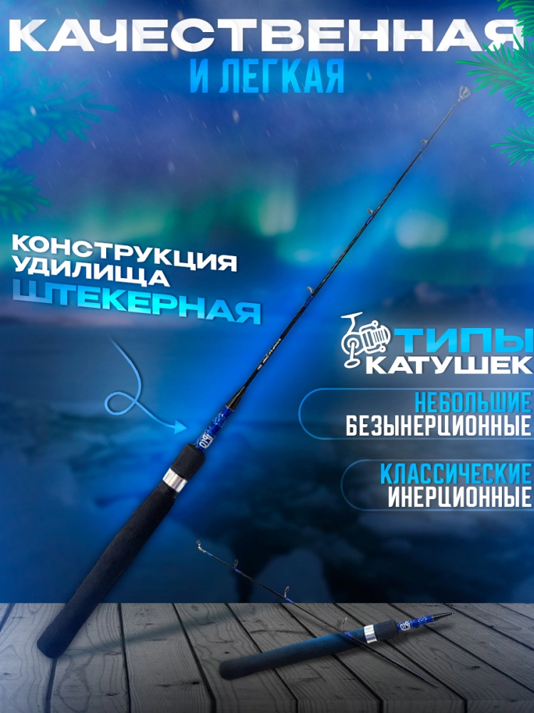 Удочка зимняя Mottomo iPro-65MH 65см