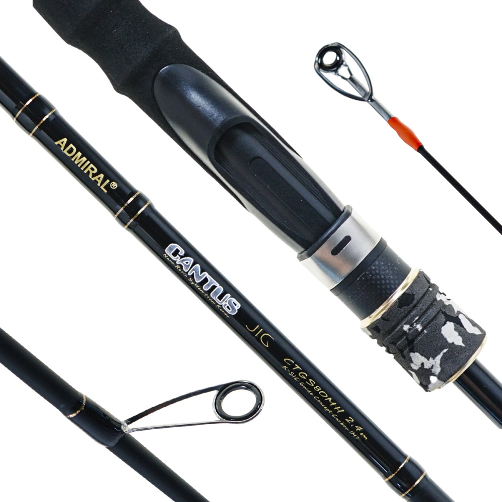 Спиннинг Admiral Cantus Jig штекерный 2,4м 10-35гр