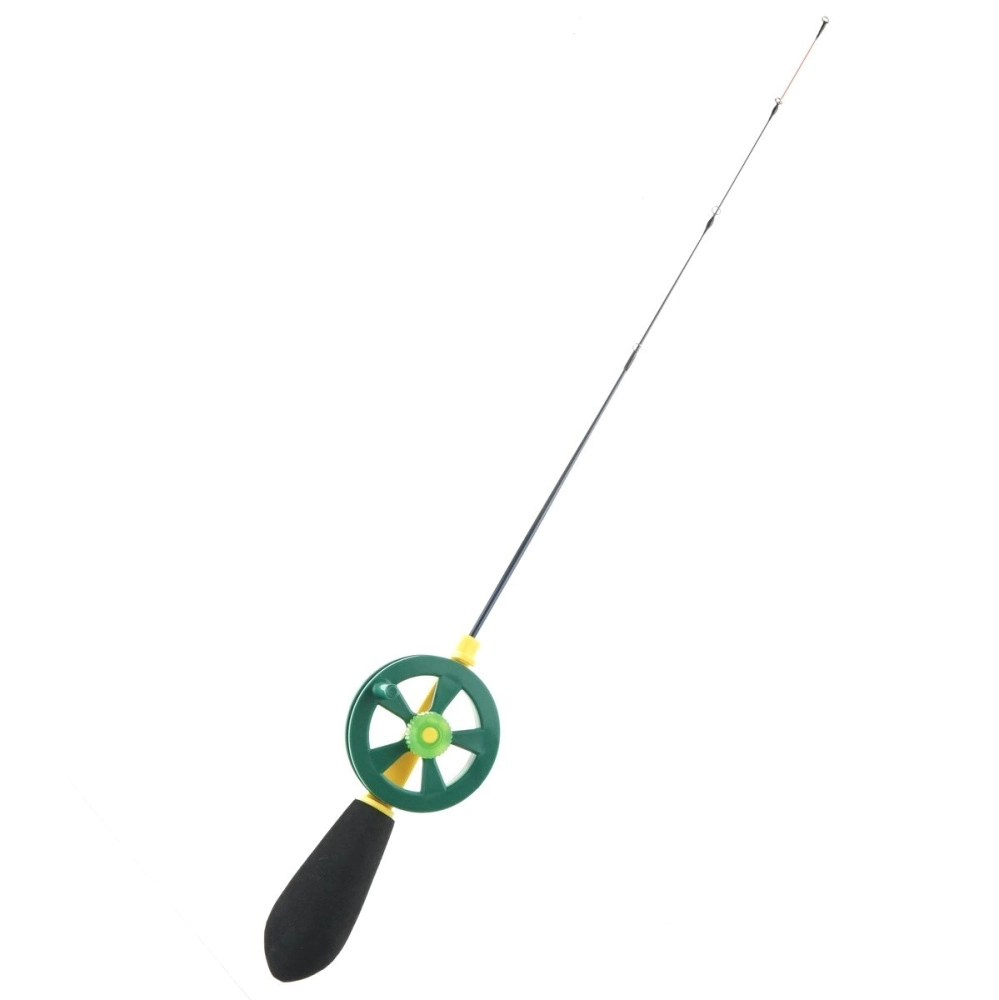 Удочка зимняя WestMan Perch Hard 44см 11-23гр хлыст carbon, зеленая
