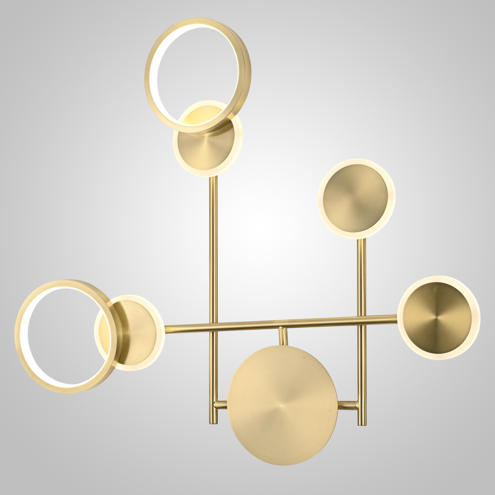 Настенный светильник Zingy E Brass Zingy01 ImperiumLoft