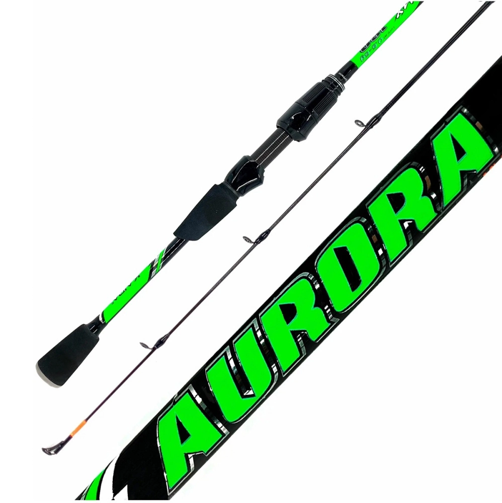 Спиннинг Kaida Aurora Carbon & Composite штекерный 2,4м 0,6-6гр (856-228U)
