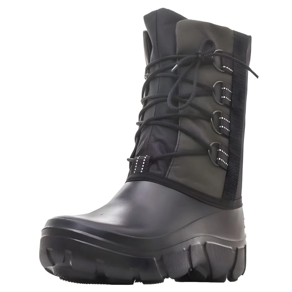 Сноубутсы Kaury Boot (ЭВА) зимние, мужские, утепленные, со шнуровкой р.46-47 черные (до -40°С) (610 БШ)
