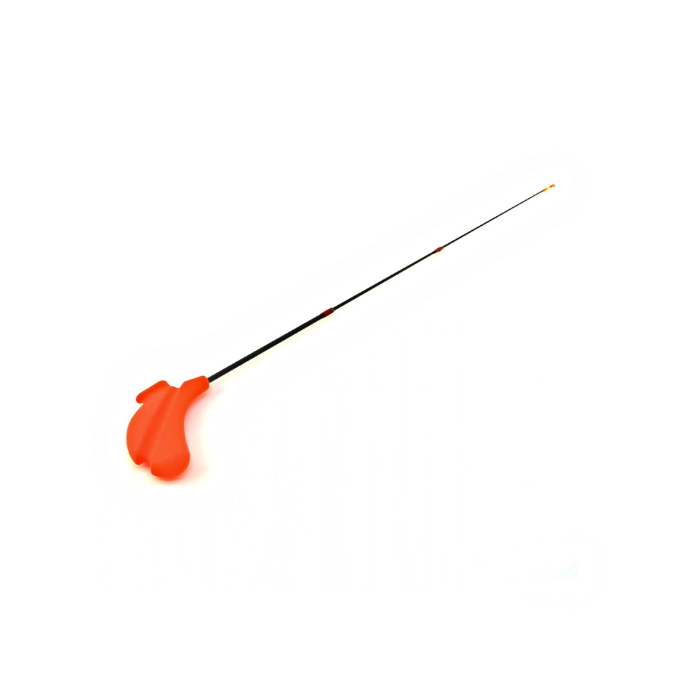 Удочка зимняя Bravo Fishing HLTC-2-R кобылка телескопическая, хлыст carbon 2-х составной, красная