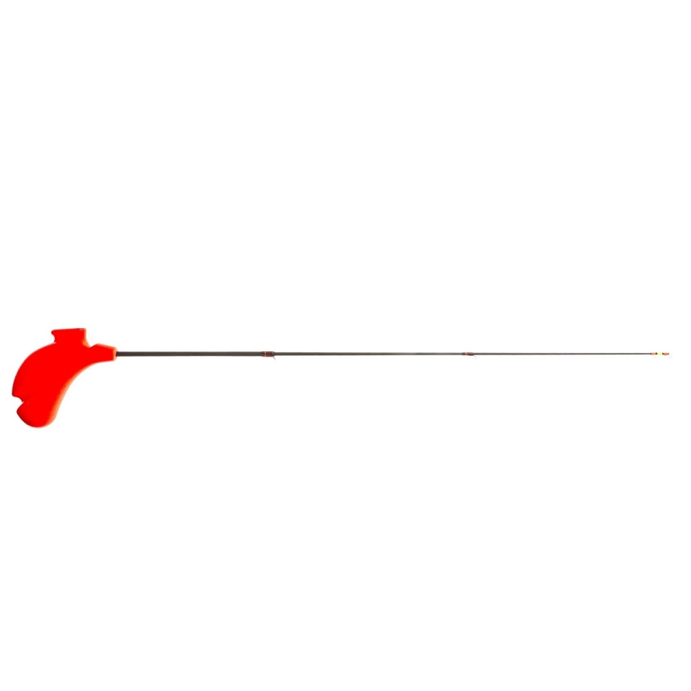 Удочка зимняя Akara Master Jig M 360 36см 1,5-7гр телескопическая, хлыст carbon 3-х составной, красная