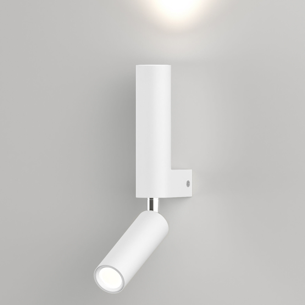 Настенный светильник Pitch 40020/1 LED белый Eurosvet