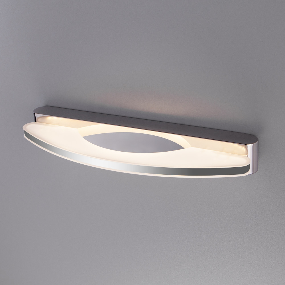 Настенный светильник MRL LED 8W 1007 IP20 серебро Elektrostandard