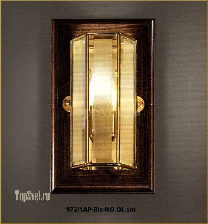 Настенный светильник Cremasco 972/1LN sat