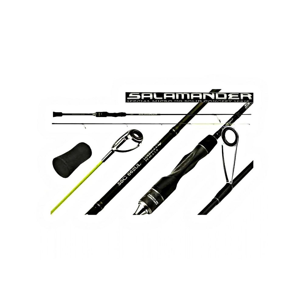 Спиннинг Silver Stream Salamander Solid SSS662UL штекерный 1,98м 0,4-6гр