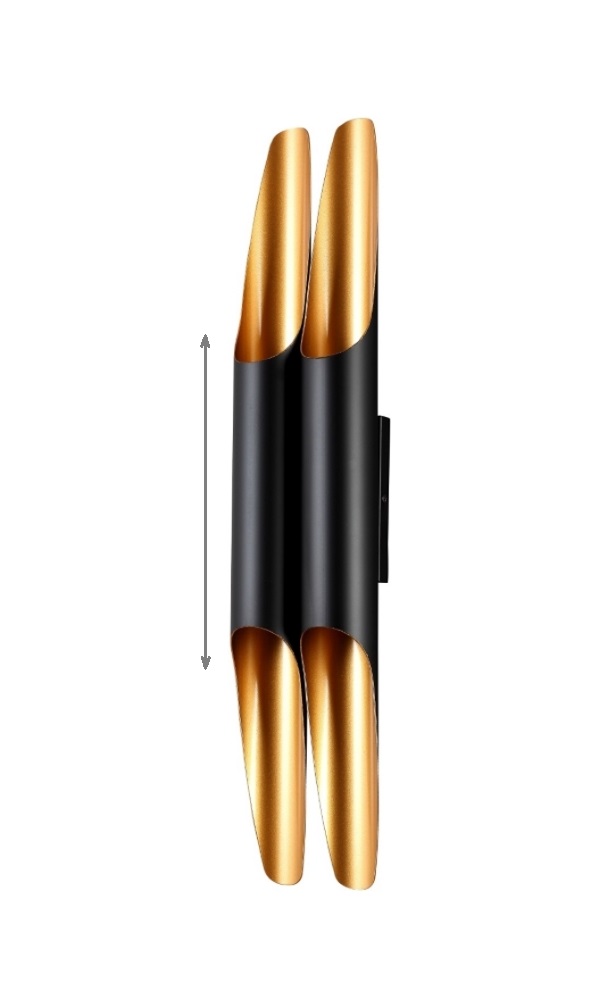 Настенный светильник CLT 332W4-V2 BL-GO Crystal Lux