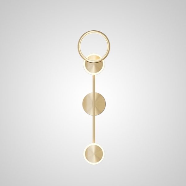 Настенный светильник ZINGY B Brass zingy01 ImperiumLoft