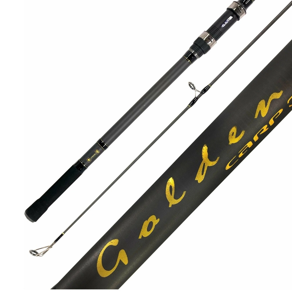 Удилище Kaida Golden Carp карповое, штекерное 3,9м до 120гр (3 секции) (124-390)