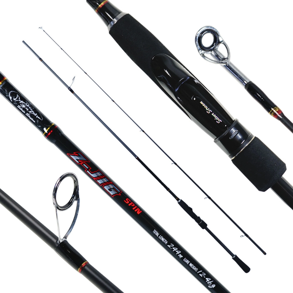Спиннинг Silver Stream Z-Jig ZJ244 штекерный 2,44м 12-46гр