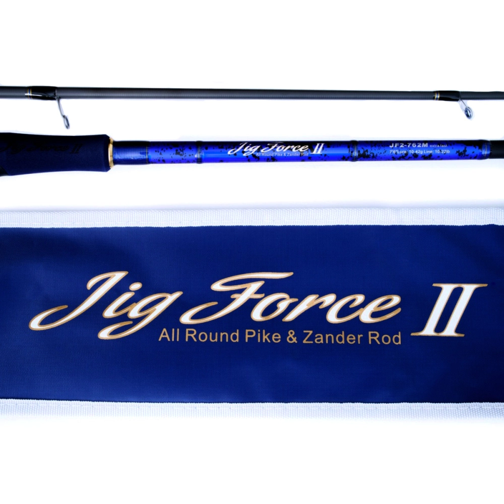 Спиннинг Hearty Rise Jig Force II JF2-762ML штекерный 2,3м 7-28гр