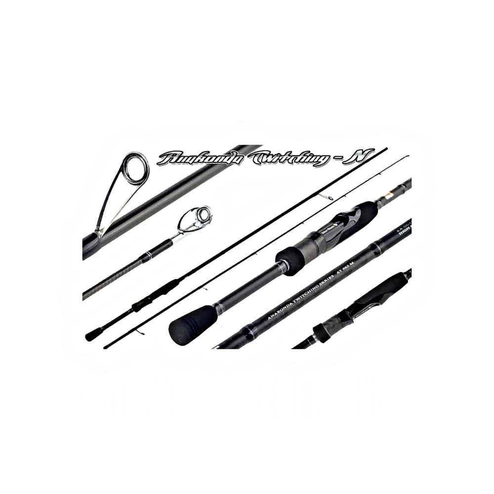 Спиннинг Silver Stream Anakonda Twitching-N ATN662ML штекерный 1,98м 4-14гр