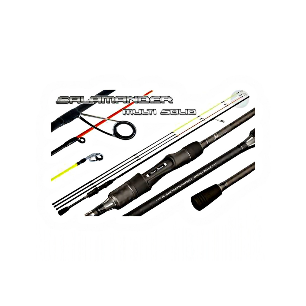 Спиннинг Silver Stream Salamander Multi Solid SMS762 штекерный 2,28м 1 тест 1-10гр, 2 тест 4-18гр, 3 тест 6-38гр (3 вершинки)