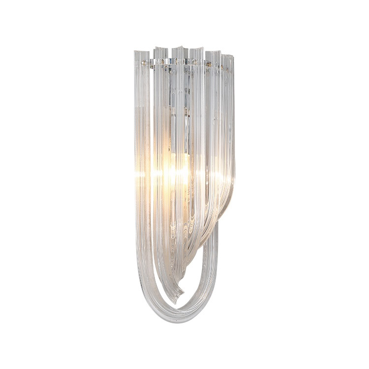 Настенный светильник KR0116W-1 chrome Murano Glass Delight Collection