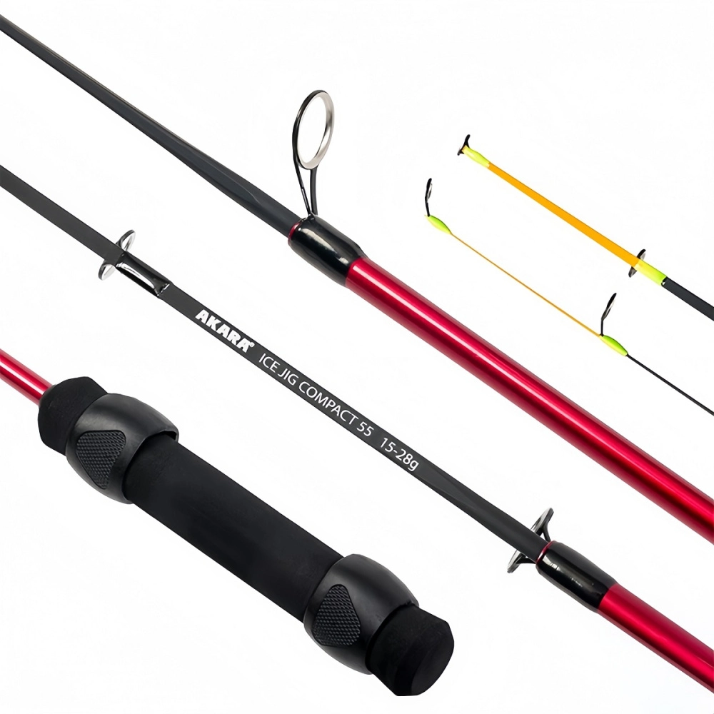 Удочка зимняя Akara Ice Jig Compact 55см до 28гр (2 секции)
