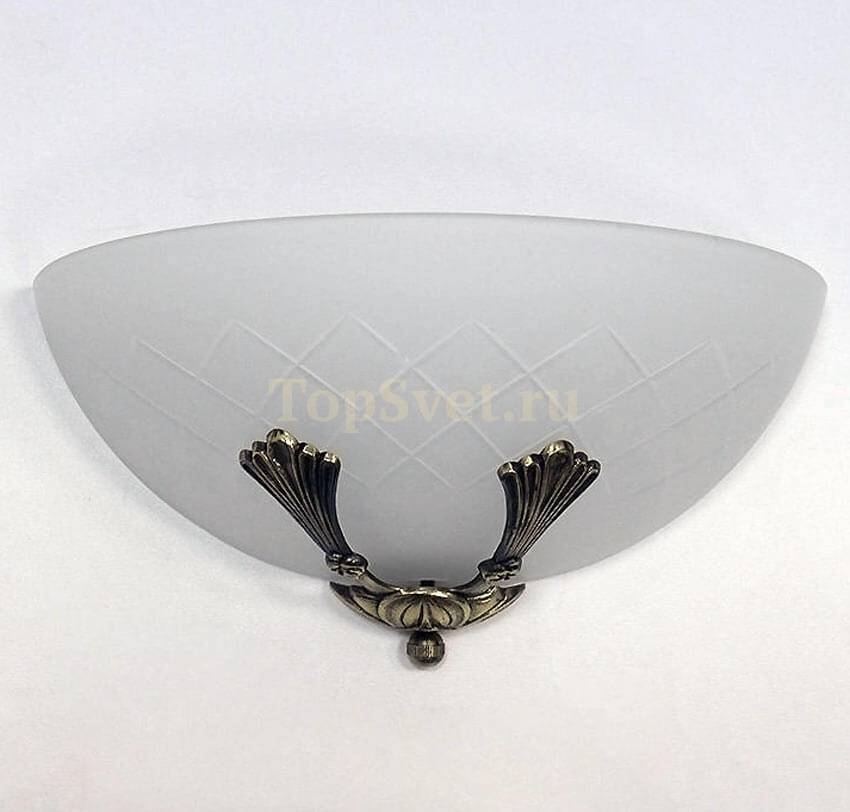 Настенный светильник Nervilamp 9045/1A GOLD BRONZ