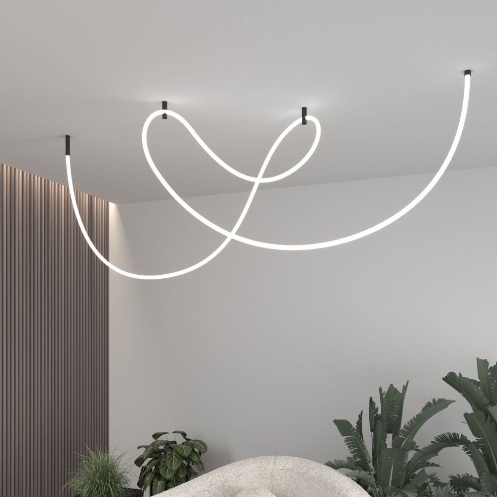 Гибкий неон 336Led 12W IP20 4200K Full light круглый дневной белый, 8 м без крепежа Elektrostandard