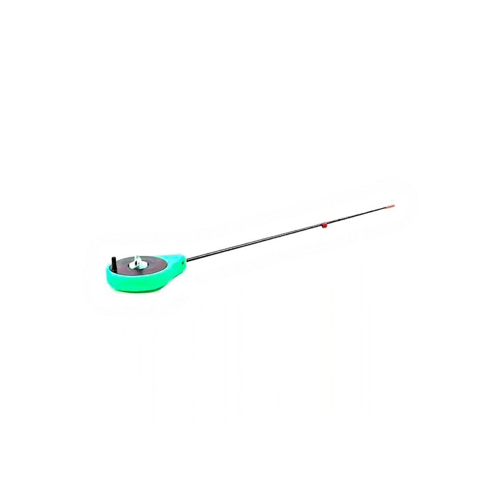 Удочка зимняя Bravo Fishing SPZ-G балалайка, хлыст стеклопластик, зеленая
