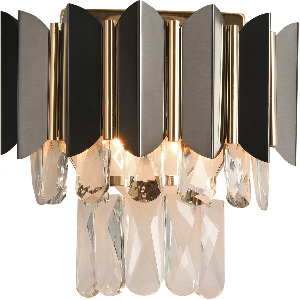 Настенный светильник Darian Ii DARIAN II 81448/2W GOLD BLACK Natali Kovaltseva