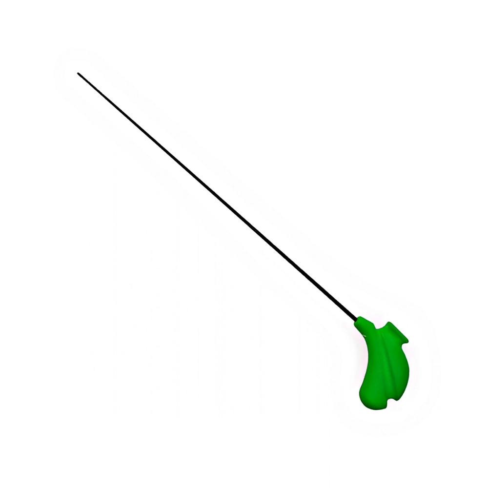 Удочка зимняя Bravo Fishing HLC-G кобылка, хлыст carbon, зеленая