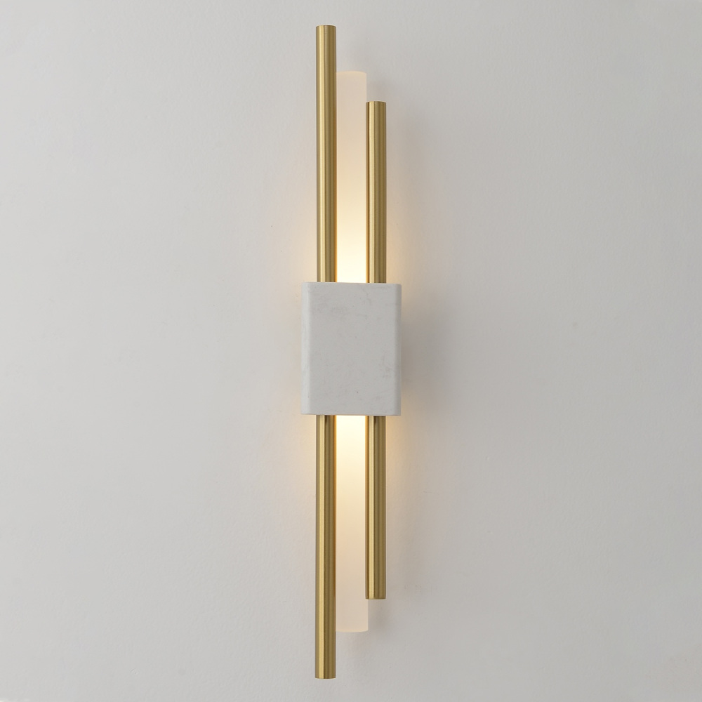 Настенный светильник Carta CARTA AP6W LED WHITE/BRASS Crystal Lux