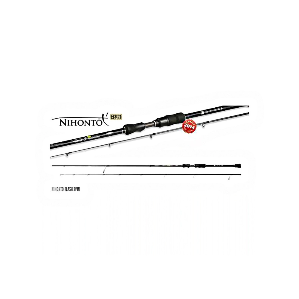 Спиннинг Mikado Nihonto Flash Spin штекерный 2,35м до 10гр carbon