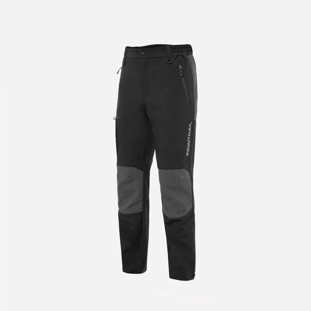 Брюки Finntrail Tactic Graphite 4609 (SoftShell) демисезонные р.XL графитовые