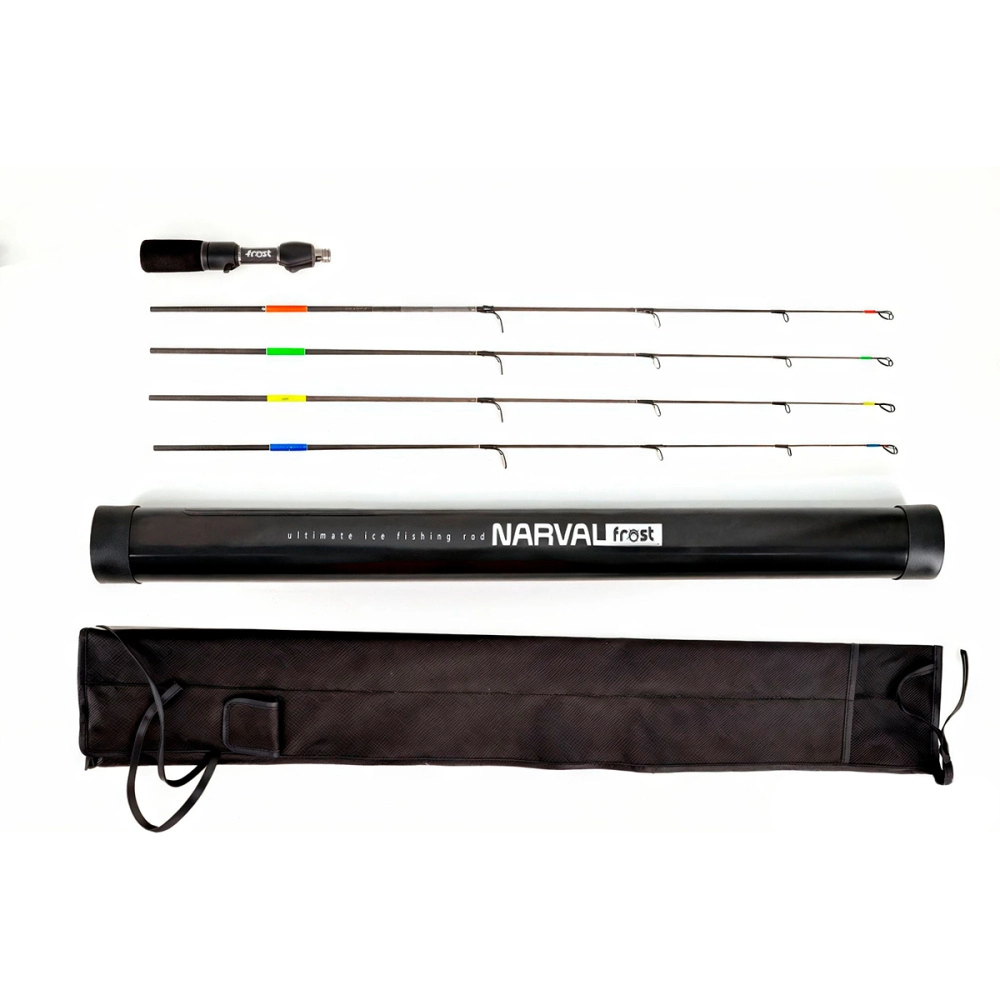 Удочка зимняя Narval Frost Ice Rod Long Handle Gen 2 Set 76см с 4-мя съемными хлыстами